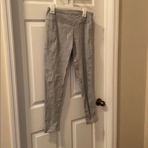 Gray leggings